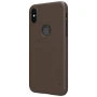 Nillkin Super Frosted Shield Matte cover case for Apple iPhone XS, iPhone X (with LOGO cutout) order from official NILLKIN store